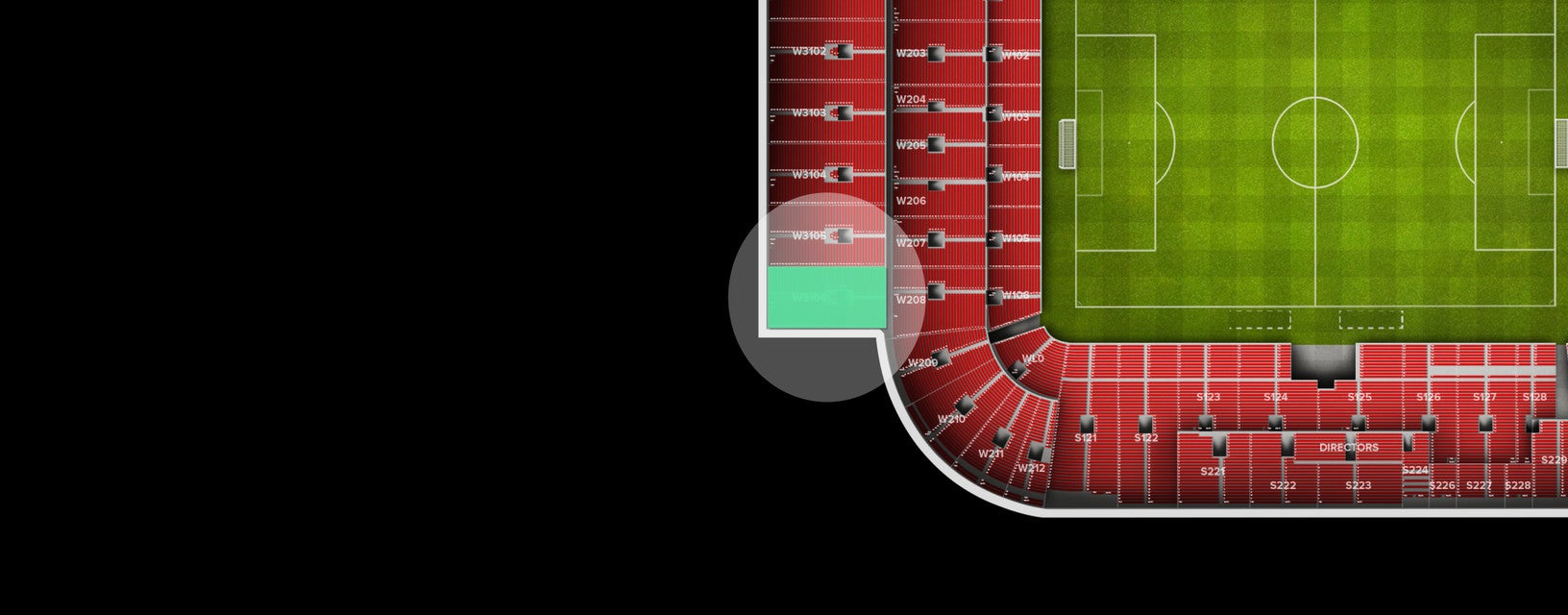 Seat view from Shortside Upper