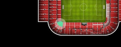 Seat view from Shortside Lower