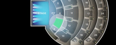 Seat view from Lower