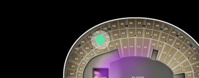 Seat view from Middle