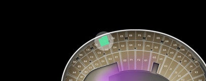 Seat view from Upper