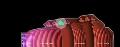 Seat view from Mezzanine Box