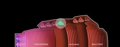 Seat view from Mezzanine Box