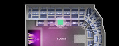 Seat view from Lower