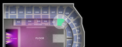 Seat view from Lower