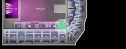 Seat view from Lower