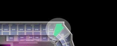 Seat view from Upper