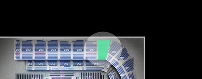 Seat view from Upper