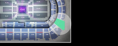 Seat view from Upper