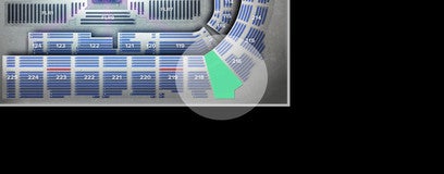 Seat view from Upper