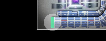 Seat view from Upper