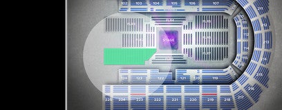 Seat view from Floor