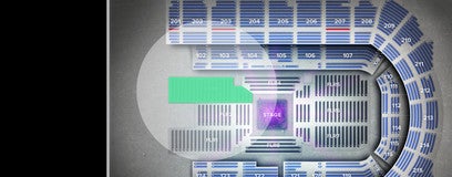 Seat view from Floor