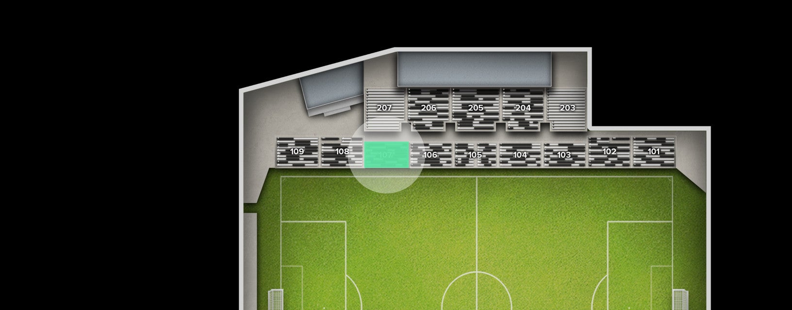 Seat view from Lower