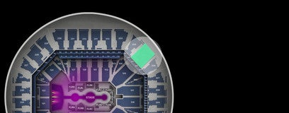 Seat view from Upper