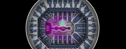 Seat view from FLRK