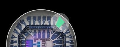 Seat view from Upper