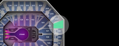 Seat view from Upper