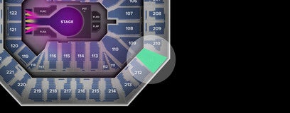 Seat view from Upper