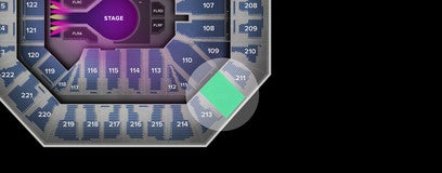 Seat view from Upper