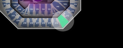 Seat view from Upper
