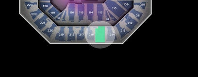 Seat view from Upper