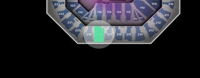 Seat view from Upper