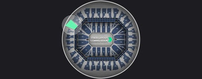 Seat view from Upper