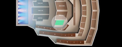 Seat view from Mezzanine Left