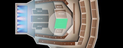 Seat view from Mezzanine Left Center