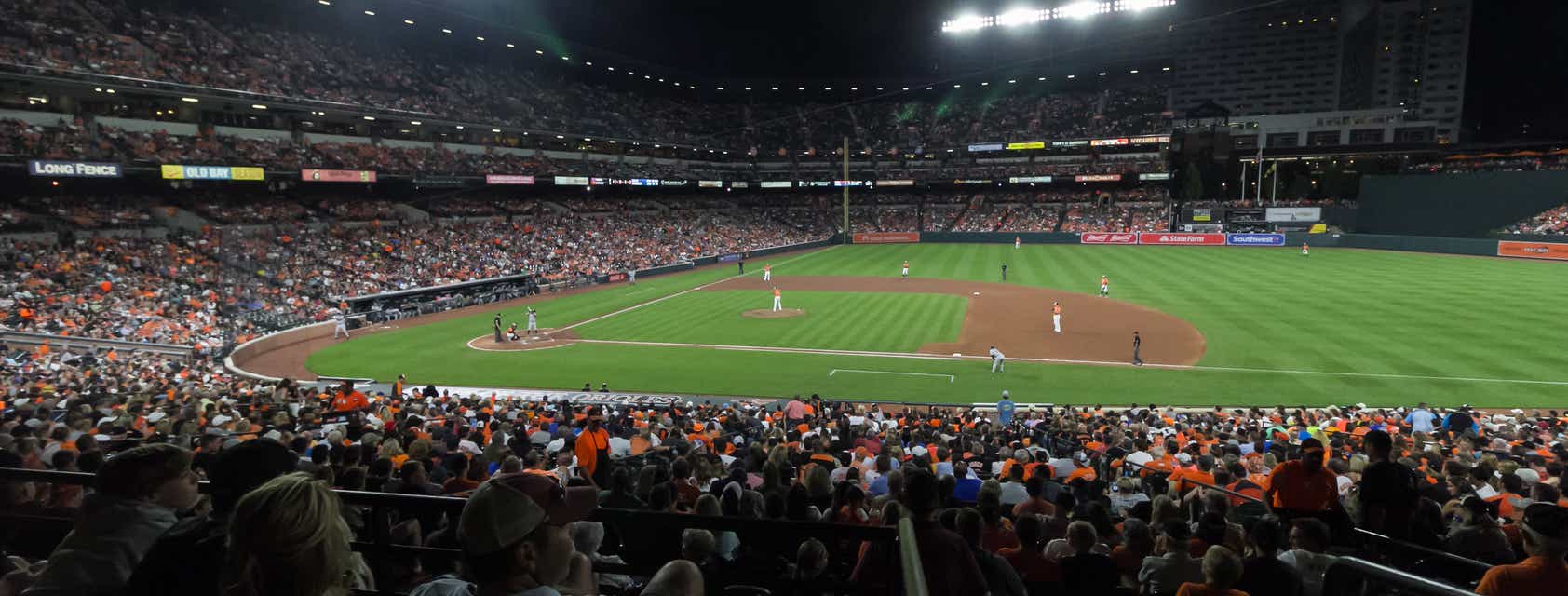 Seat view from Lower Reserve - Outfield