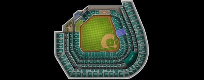 Seat view from Infield Box 1B