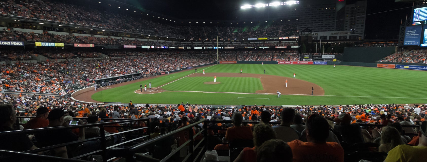 Seat view from Terrace Box - Outfield