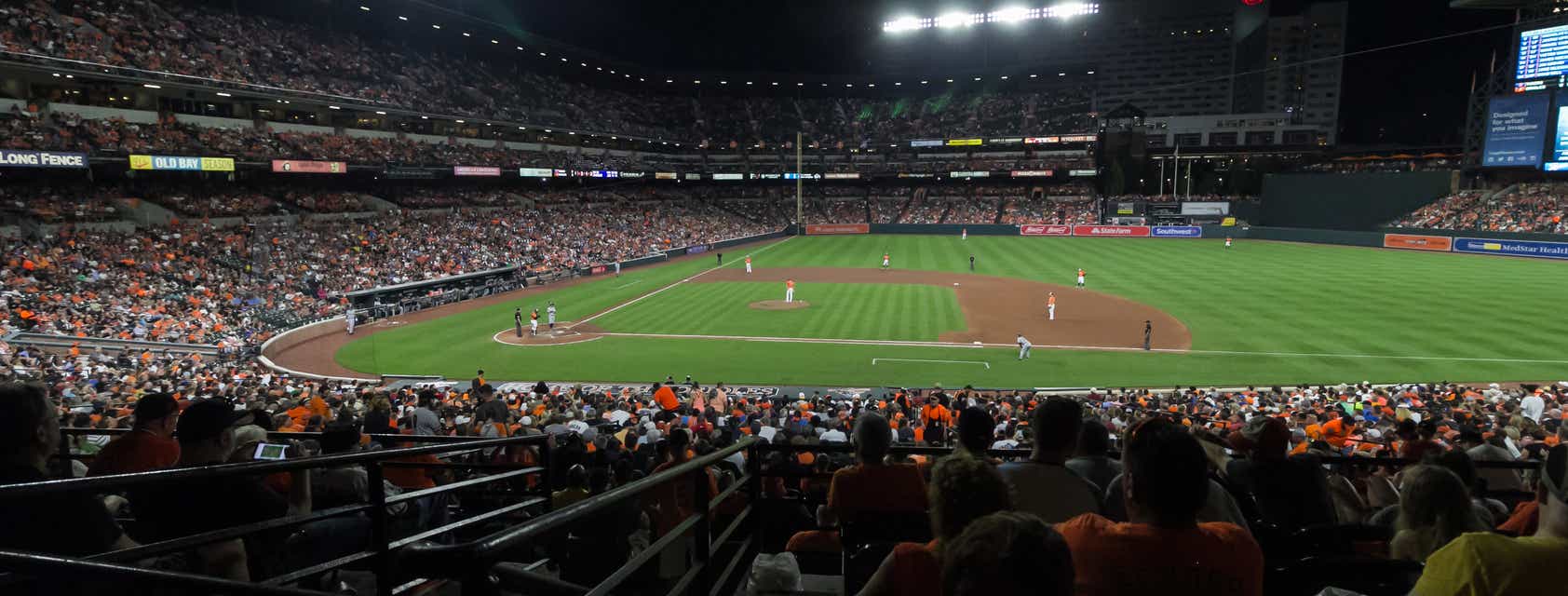 Seat view from Terrace Box - Outfield
