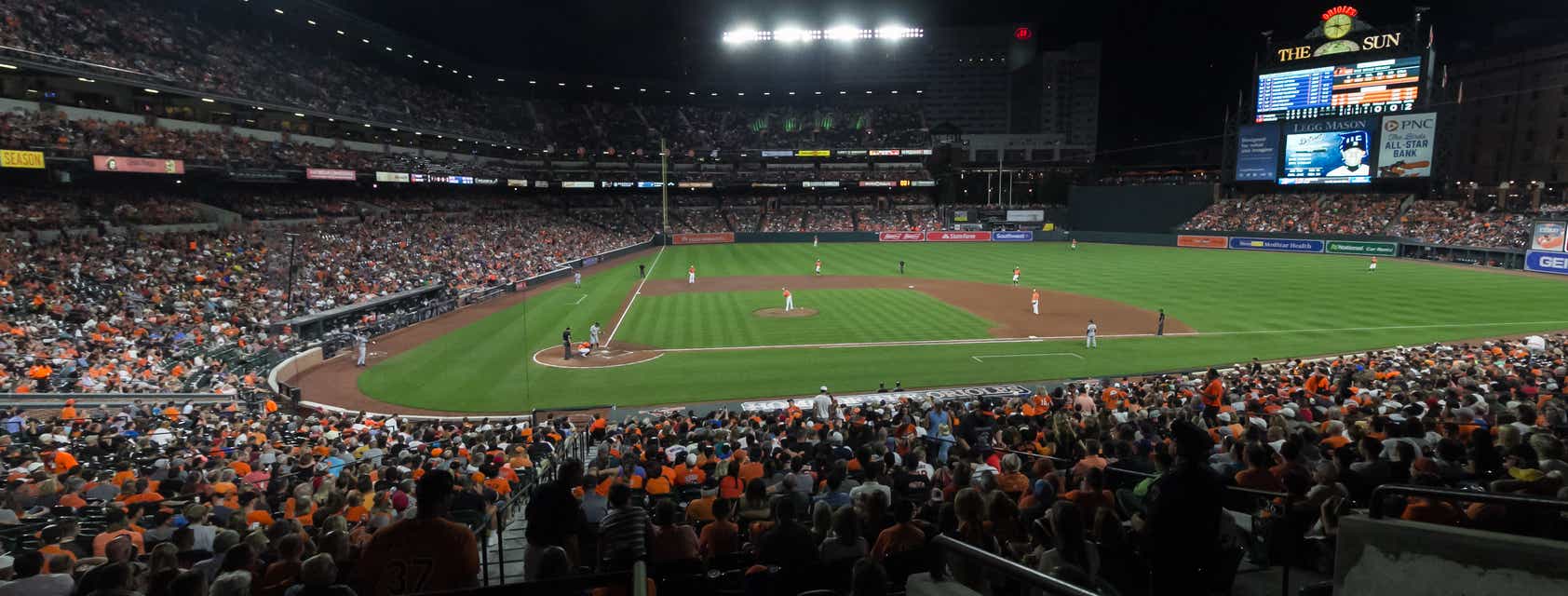 Seat view from Lower Reserve - Infield