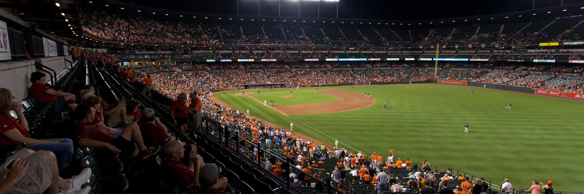 Seat view from Club Box - Outfield