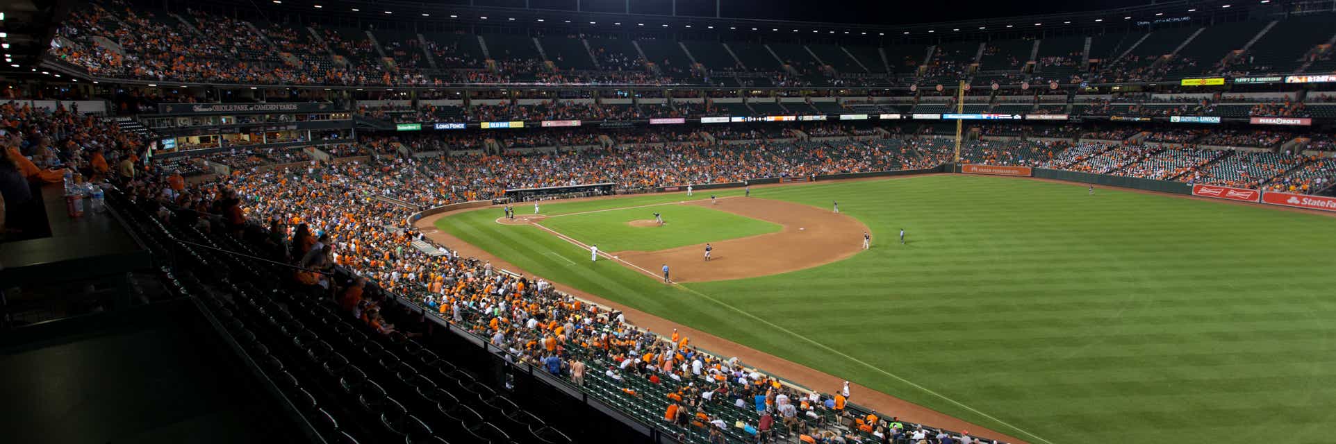 Seat view from Club Box - Outfield