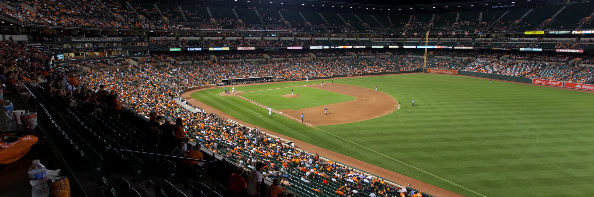 Seat view from Club Box - Outfield