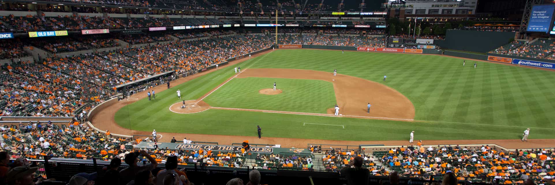 Seat view from Club Box - Infield