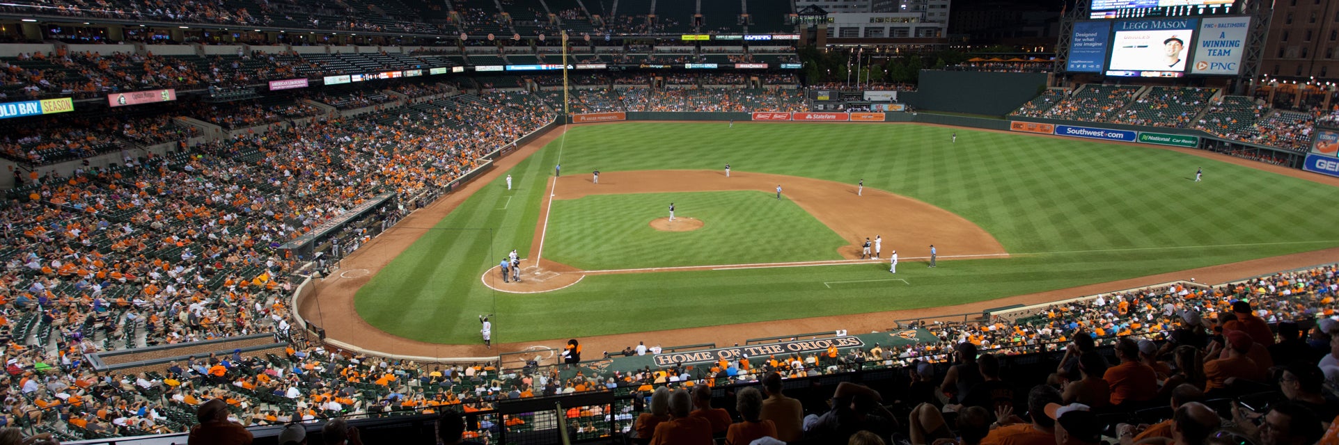 Seat view from Club Box - Infield