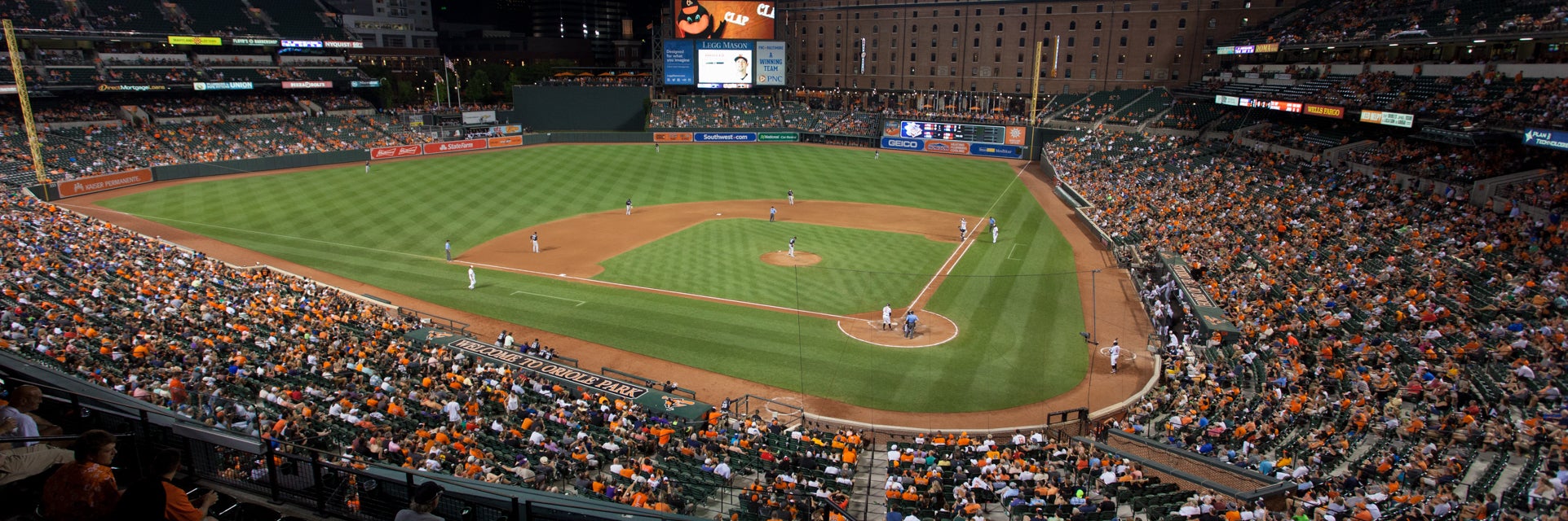 Seat view from Club Box - Infield