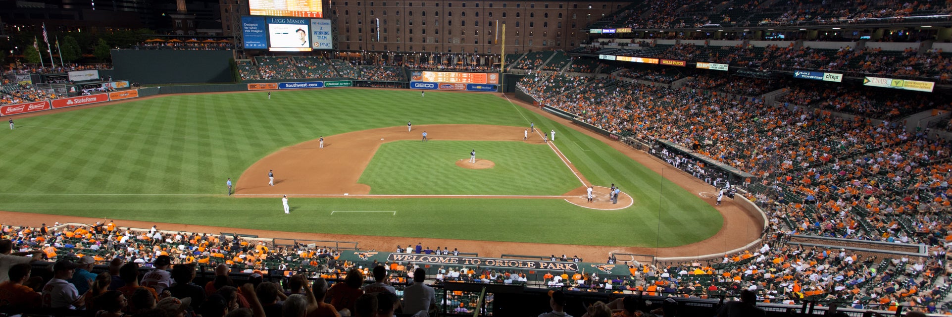Seat view from Club Box - Infield