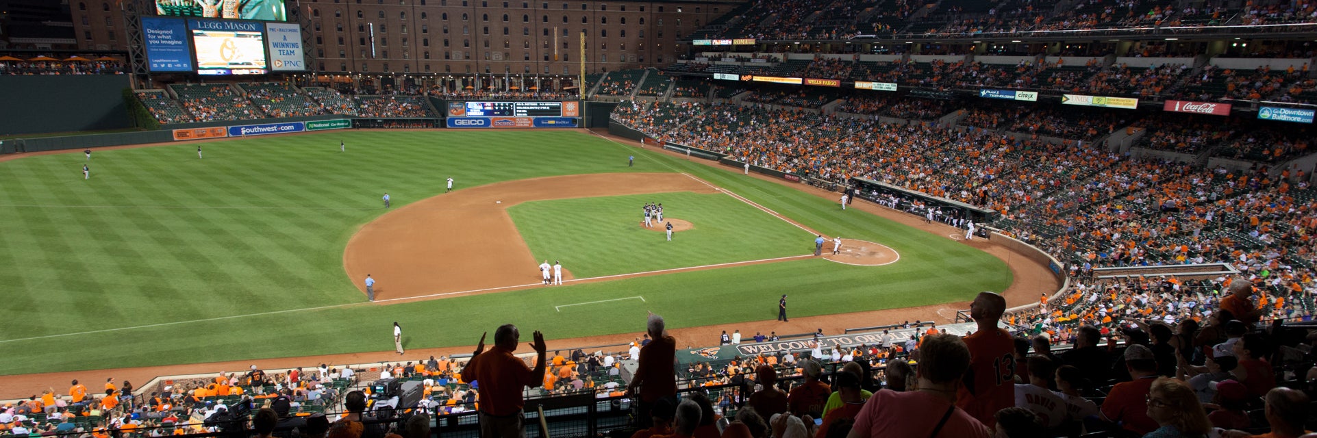 Seat view from Club Box - Infield