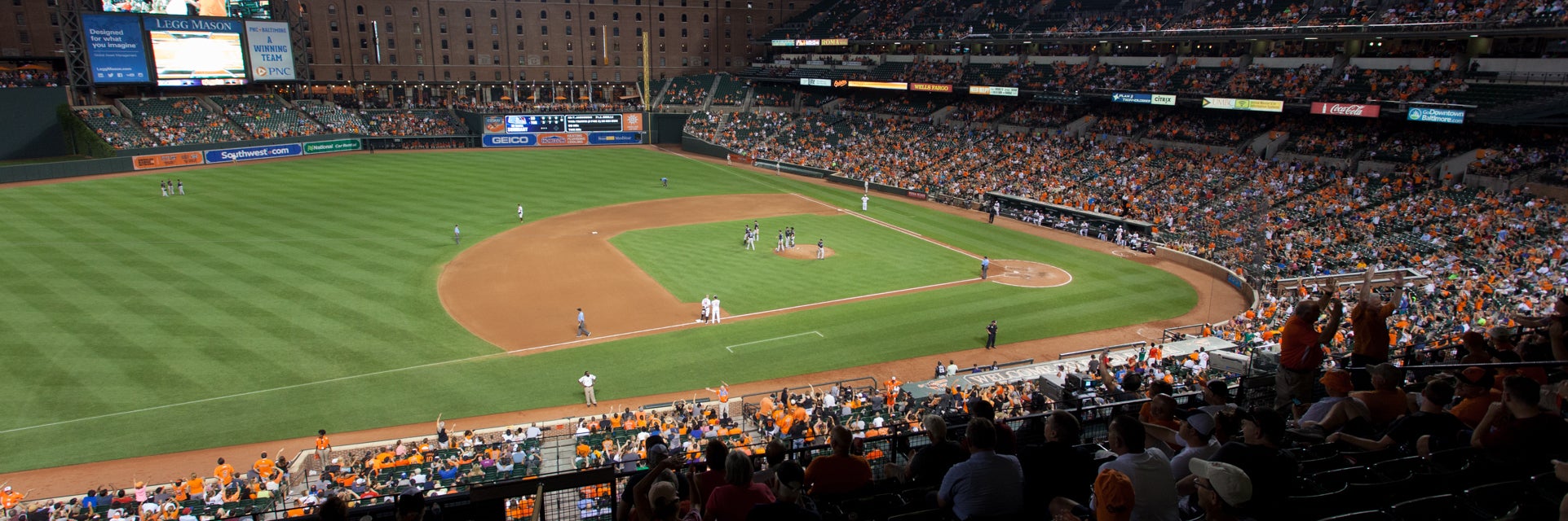 Seat view from Club Box - Infield