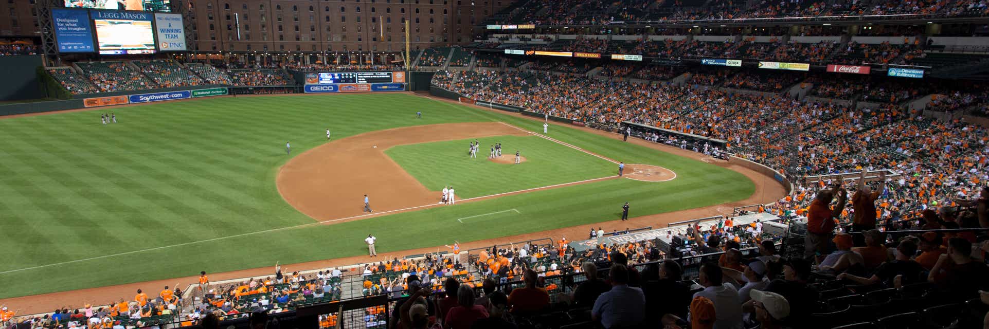 Seat view from Club Box - Infield