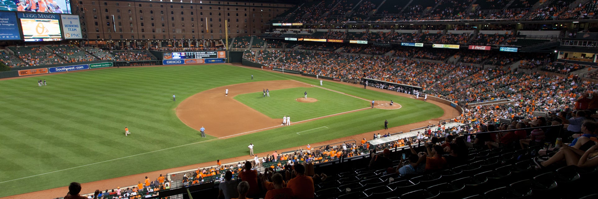 Seat view from Club Box - Infield II