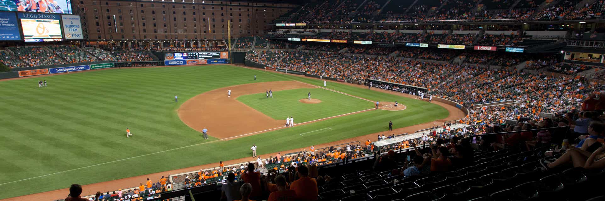 Seat view from Club Box - Infield II