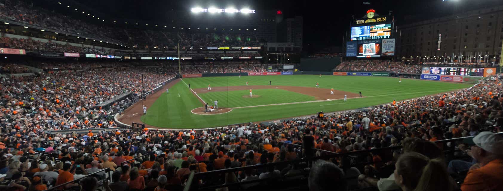 Seat view from Lower Reserve - Infield