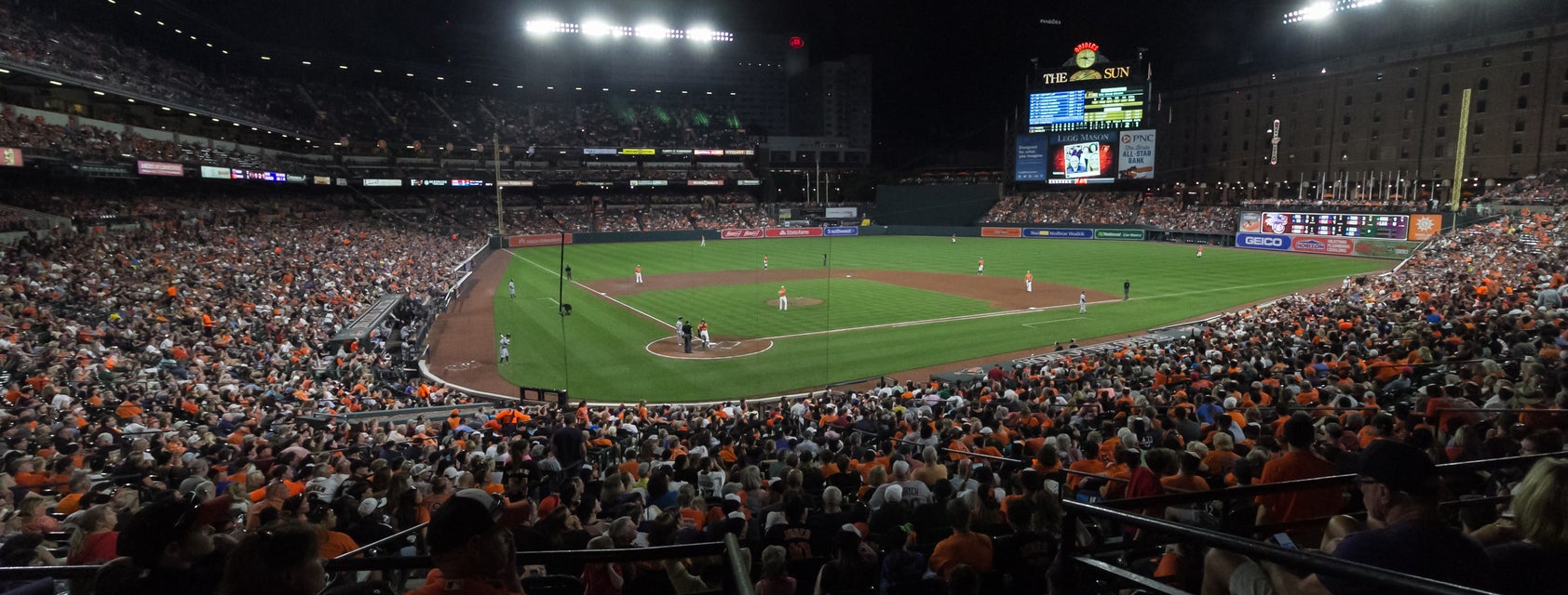 Seat view from Lower Reserve - Infield