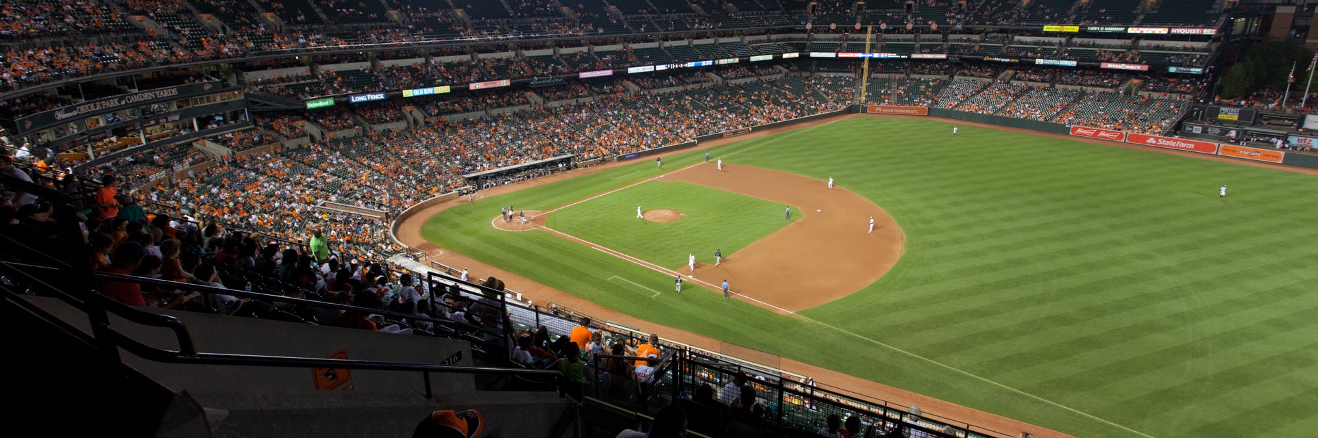 Seat view from Upper Box - Outfield